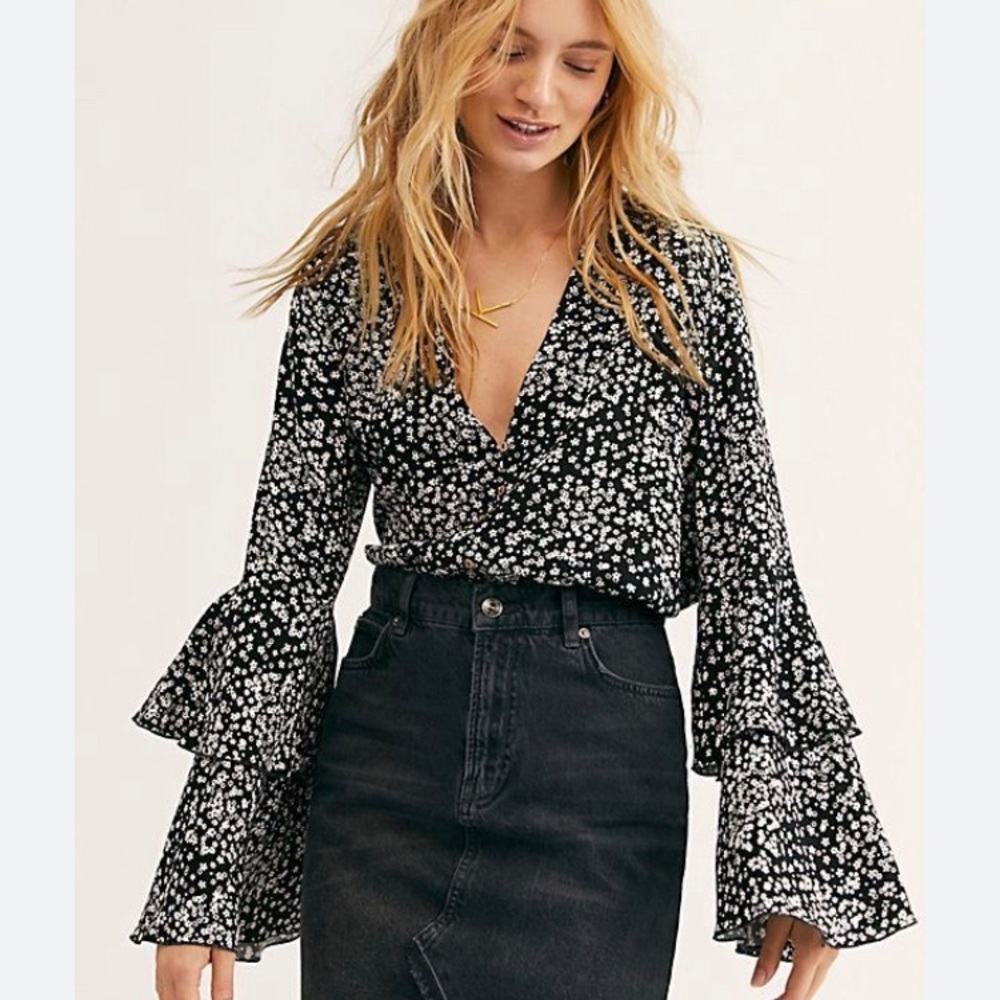 Free People She’s Ditsy Bodysuit